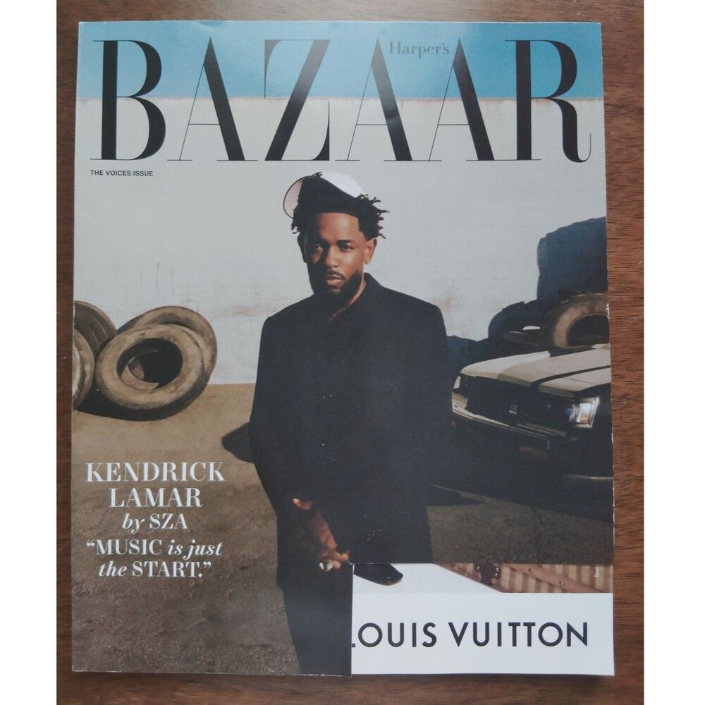 Harper's Bazaar Magazine The Voices Issue Nov 2024 Kendrick Lamar